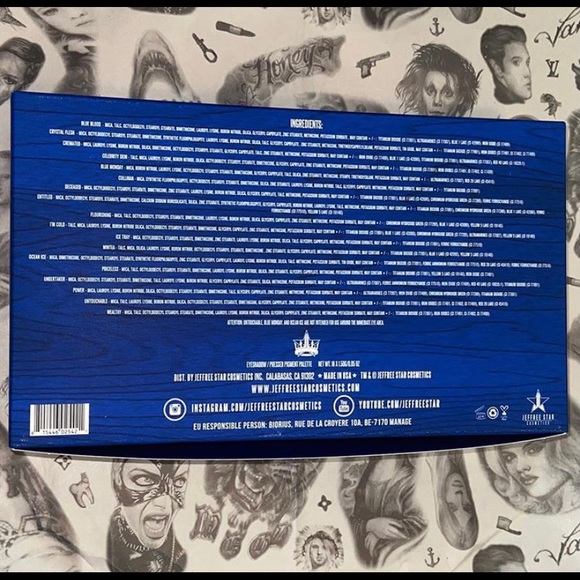 BLUE BLOOD PALETTE JEFFREE STAR COSMETICS - Picture 5 of 7